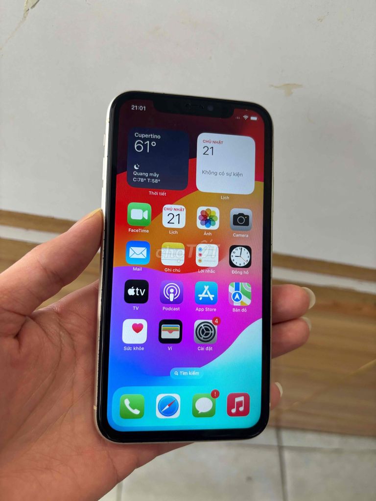 Apple iPhone 11 Trắng quốc tế. Mua bán Điện thoại tại Quận Ninh Kiều Cần Thơ được đăng bởi everest hình 1