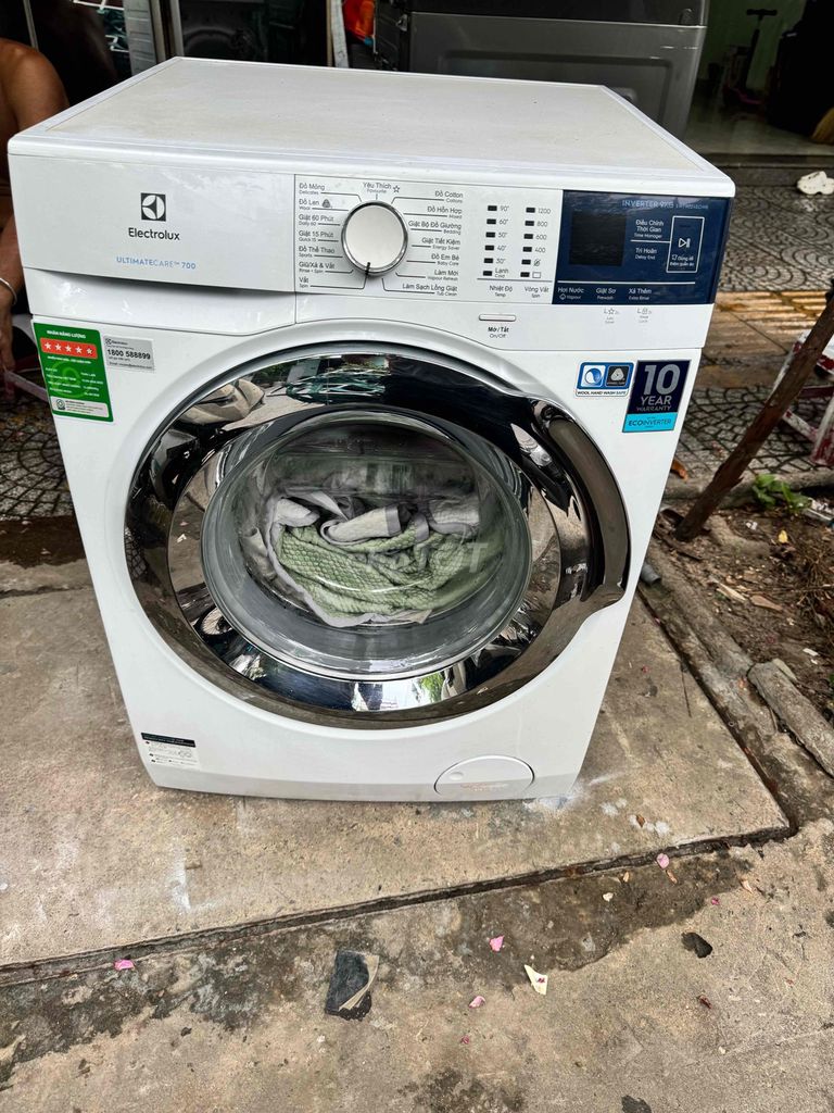 Thanh lý máy giặt Elextrulux inveter 9.0KG mới tin. Mua bán Máy giặt tại Quận Thanh Khê Đà Nẵng được đăng bởi Phúc Đỗ hình 1
