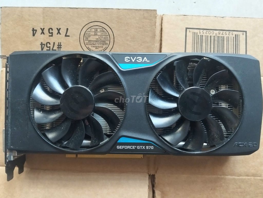 Card đồ họa EVGA GTX 970 4GB 2 quạt. Mua bán Linh kiện (RAM, Card...) tại Quận Tân Phú Tp Hồ Chí Minh được đăng bởi Nam Khai hình 1