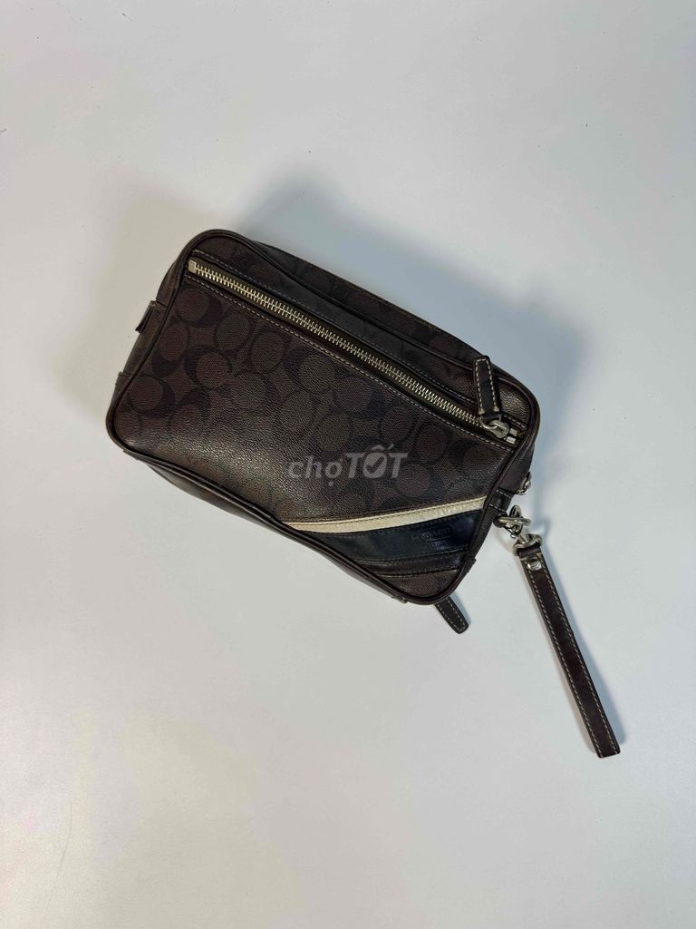 Túi Clutch Coach Da chính hãng. Mua bán Túi xách tại Quận Thanh Khê Đà Nẵng được đăng bởi Vincent2hand Đà Nẵng hình 1