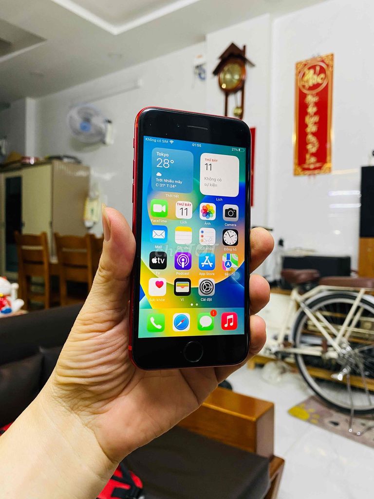 iPhone 8 64GB Đỏ, zin còn vân, full chức năng. Mua bán Điện thoại tại Quận Tân Bình Tp Hồ Chí Minh được đăng bởi ANH ĐỨC Store hình 1