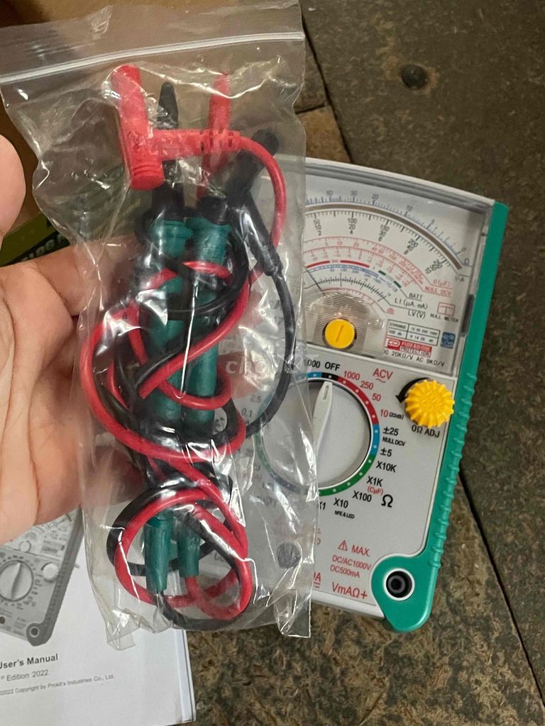 Đồng hồ đo vạn năng Pro’skit full box like new. Mua bán Đồ chuyên dụng, Giống nuôi trồng tại Quận Bình Thạnh Tp Hồ Chí Minh được đăng bởi Ho Anh hình 1