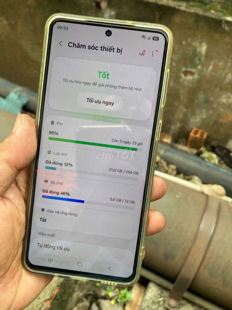 Samsung Galaxy M55 5G 256GB Xanh 12GB Like New. Mua bán Điện thoại tại Quận Tân Phú Tp Hồ Chí Minh được đăng bởi thiên bảo hình 1