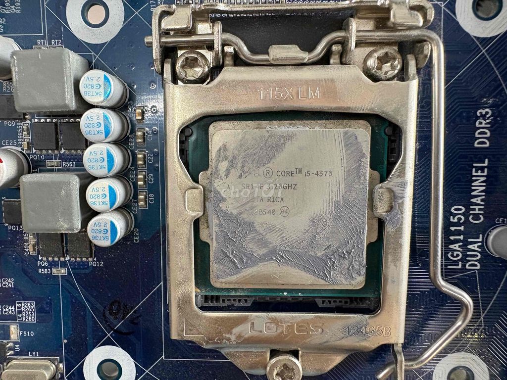 CPU Intel Core i5-4570 LGA1150 3.20GHz OK. Mua bán Linh kiện (RAM, Card...) tại Quận Gò Vấp Tp Hồ Chí Minh được đăng bởi ngọc trang hình 1