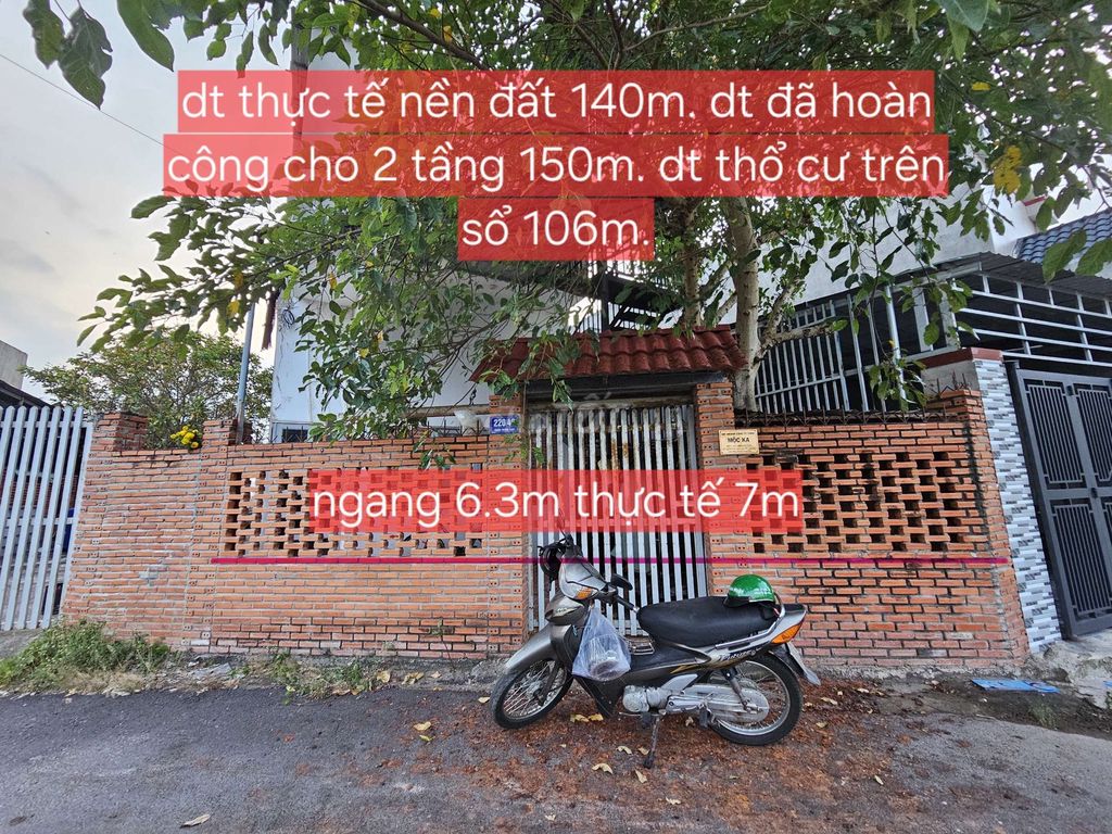 Chính chủ bán gấp đất tặng nhà hoàn công tt Long Hải gần biển gần chợ