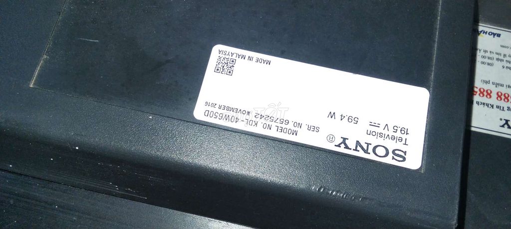 Tivi Sony KDL-40W650D. Mua bán Tivi, Âm thanh tại Huyện Củ Chi Tp Hồ Chí Minh được đăng bởi Duc Nam hình 1