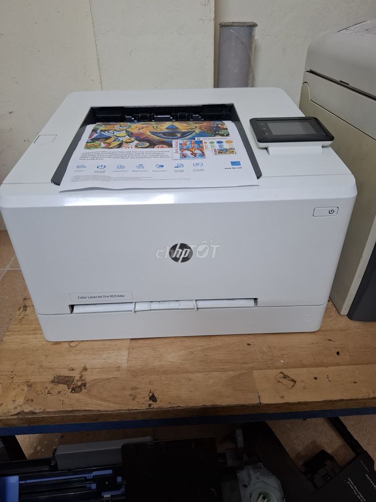 Máy in laser màu HP M254dw Trắng. Mua bán Đồ dùng văn phòng tại Quận Nam Từ Liêm Hà Nội được đăng bởi Nguyễn Văn Triều hình 1