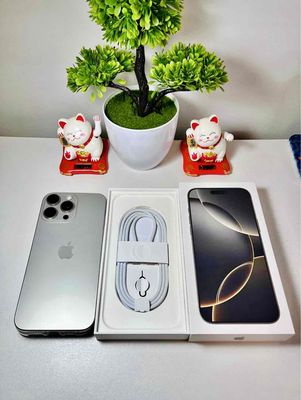iPhone 16 Pro Max 256G Titan FULLBOX BH APPLE 2025