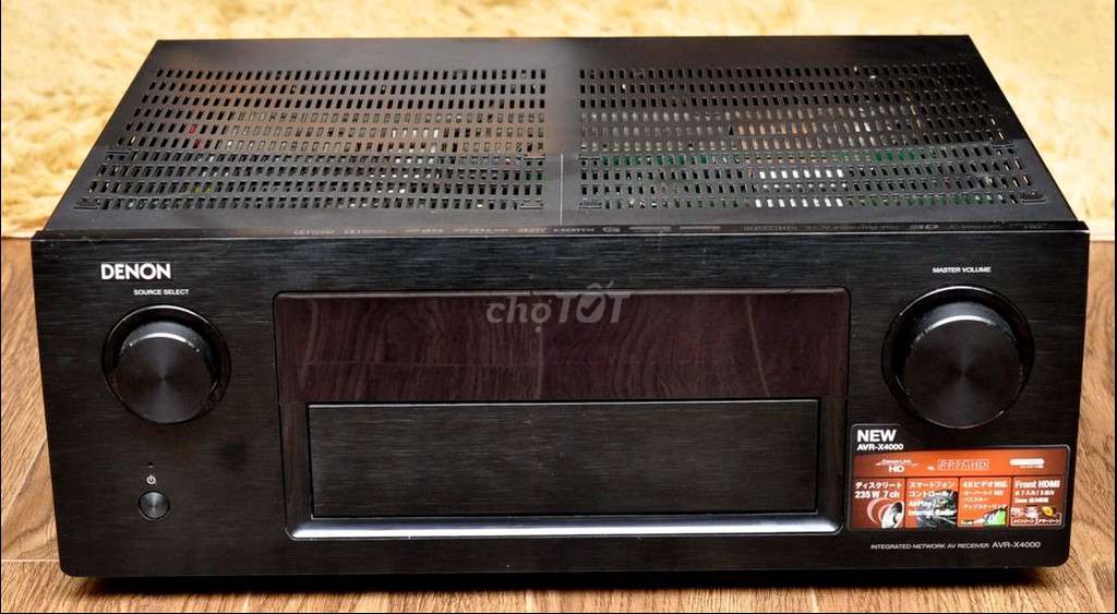 Receiver AV Denon AVR-X4000 7.2 kênh Đen. Mua bán Tivi, Âm thanh tại Thành phố Tuy Hòa Phú Yên được đăng bởi Hồng Phát hình 1