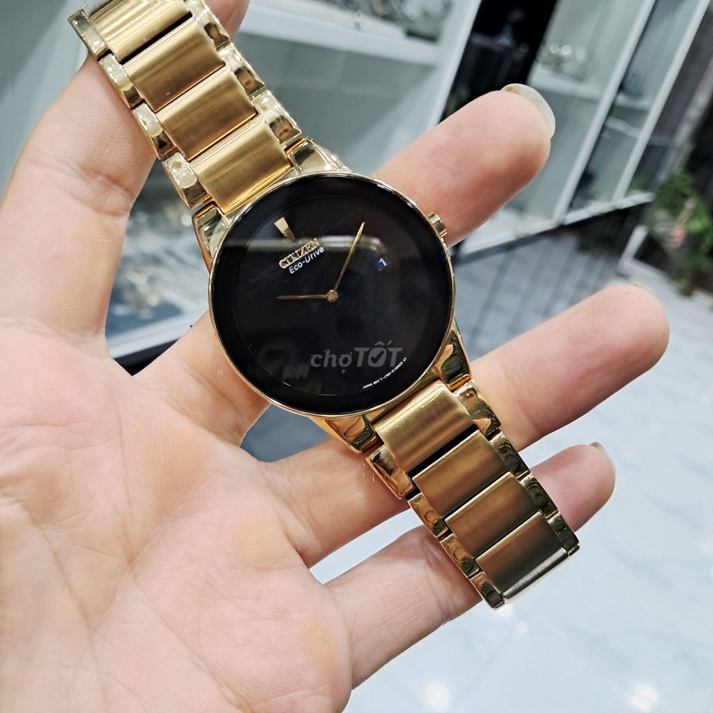 Đồng hồ Citizen AU1062-56E Vàng Nam 40mm. Mua bán Đồng hồ tại Thành phố Mỹ Tho Tiền Giang được đăng bởi Watch Center hình 1