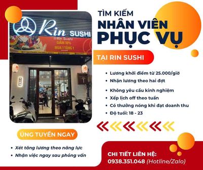 RIN SUSHI logo