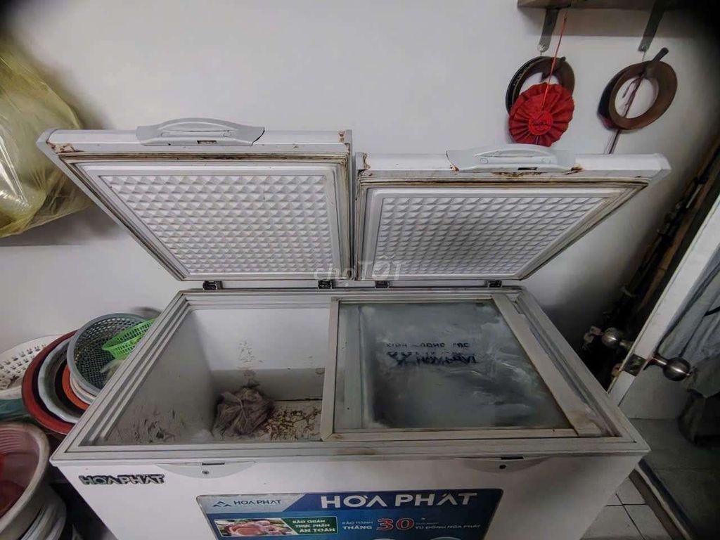 Tủ đông Hòa Phát 400L 2 chế độ Trắng. Mua bán Tủ lạnh tại Quận Đống Đa Hà Nội được đăng bởi Vũ Trang hình 1