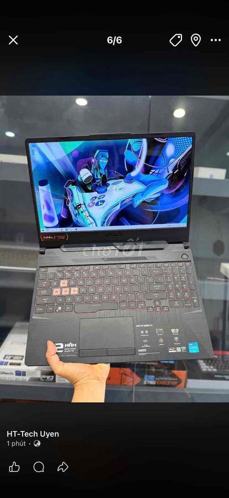 Asus TUF Gaming F15 i5-11400H 15.6 inch 8GB/512G. Mua bán Laptop tại Thành phố Biên Hòa Đồng Nai được đăng bởi Uyên Phạm hình 1