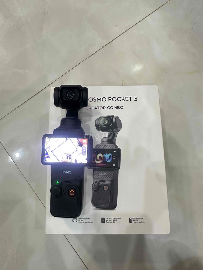 Máy quay phim DJI Osmo Pocket 3 Đen. Mua bán Máy ảnh, Máy quay tại Quận Ngũ Hành Sơn Đà Nẵng được đăng bởi Văn Huỳnh hình 1