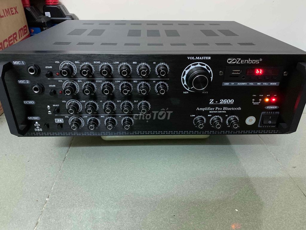 Thanh lý Ampli karaoke Zenbos Z2600