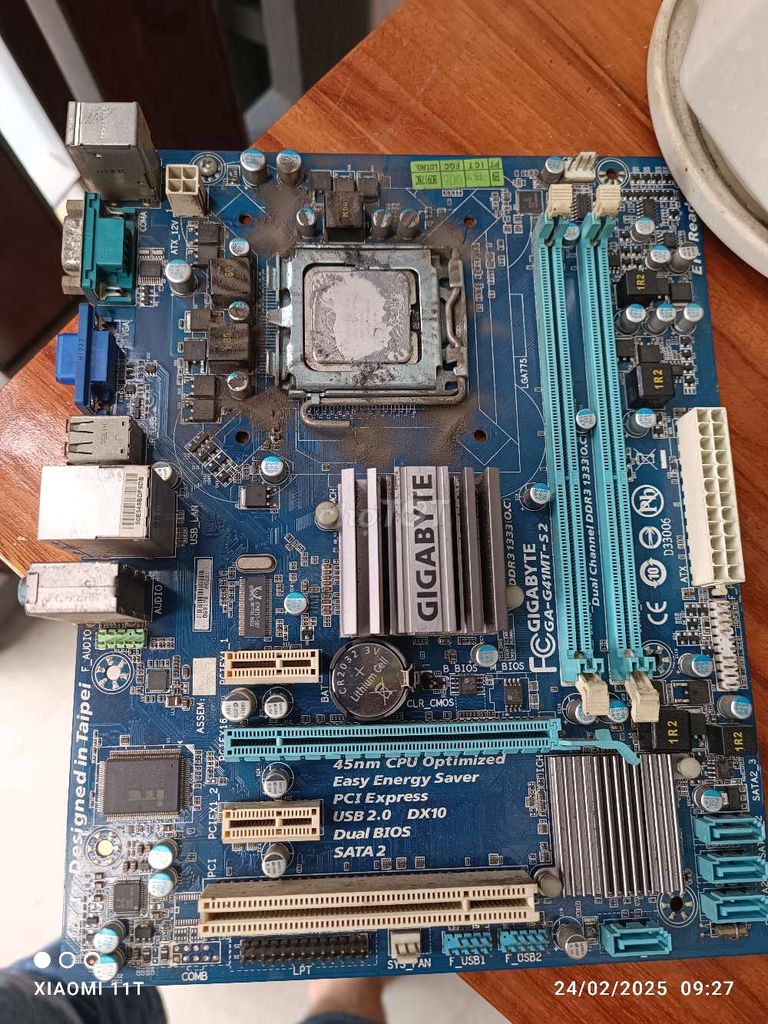 Thanh lý main gigabyte g41 chạy ok