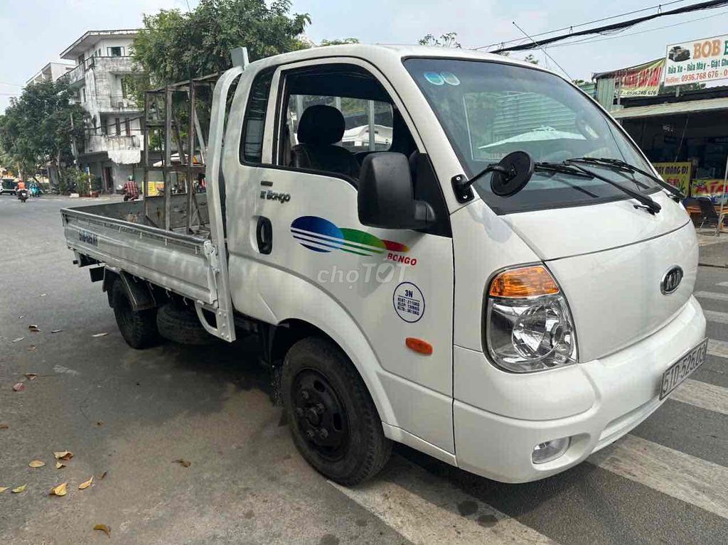 kia bongo iii, 1300 kg, thùng lửng có chữ A