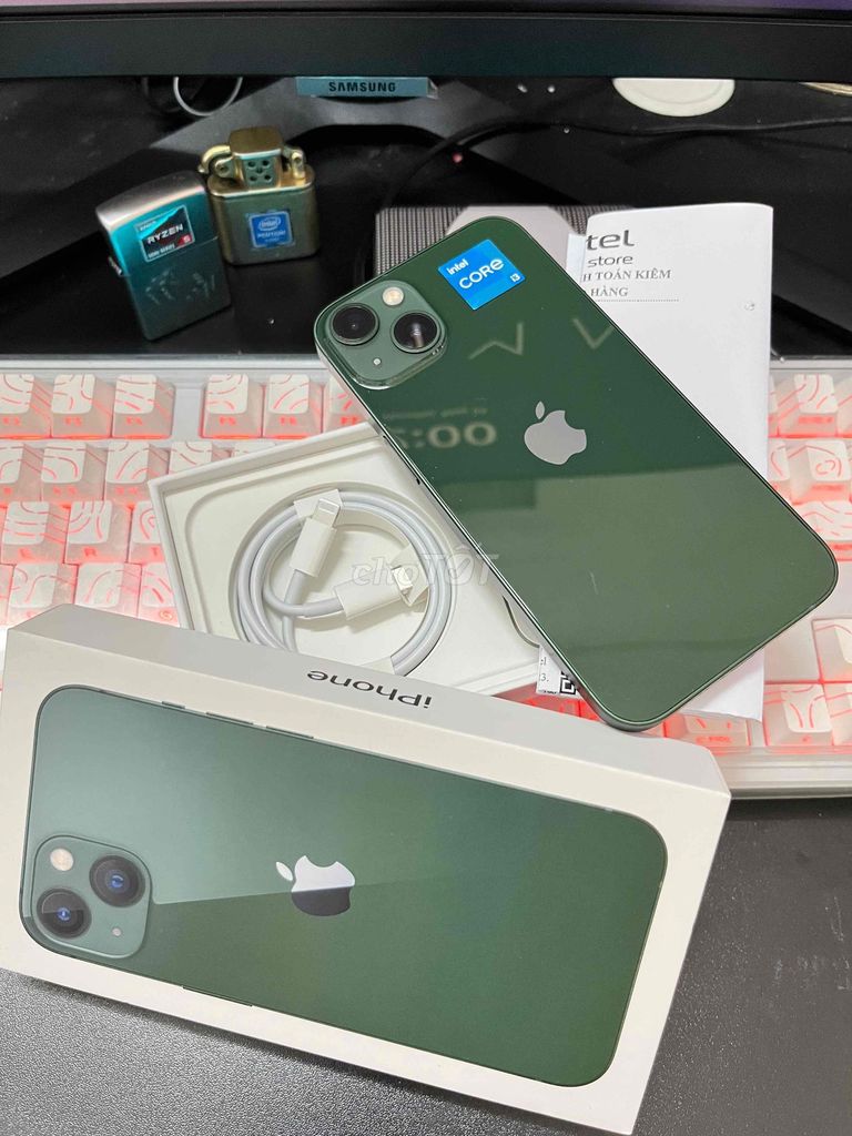 iPhone 13 128GB Xanh lá VNA fullbox. Mua bán Điện thoại tại Quận Long Biên Hà Nội được đăng bởi Long hình 1