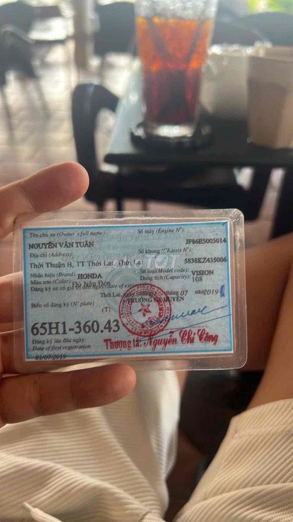 Honda Vario 150/2019/ Máy Cực Êm Nhẹ Bs65 Cccd Chủ. Mua bán Xe máy tại Quận Bình Thuỷ Cần Thơ được đăng bởi CỬA HÀNG XE MÁY VŨ Fi hình 7