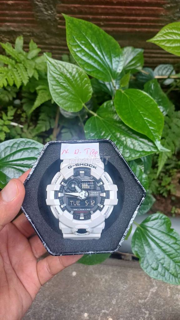 Casio G-Shock GA-700 Trắng Nam. Mua bán Đồng hồ tại Huyện Quỳnh Phụ Thái Bình được đăng bởi gshock whatch hình 1