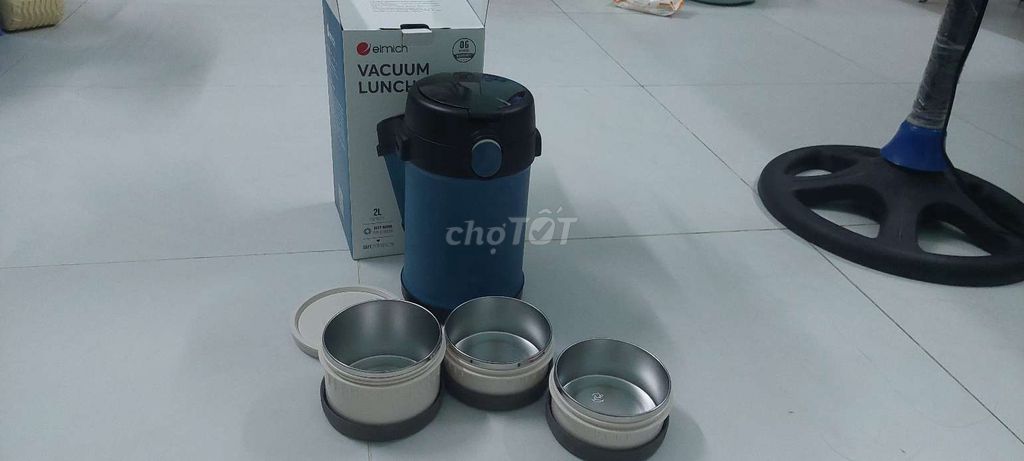 Hộp cơm giữ nhiệt Elmich EL-8303 2L Xanh. Mua bán Dụng cụ nhà bếp tại Quận Tân Phú Tp Hồ Chí Minh được đăng bởi Huu Nguyen hình 1