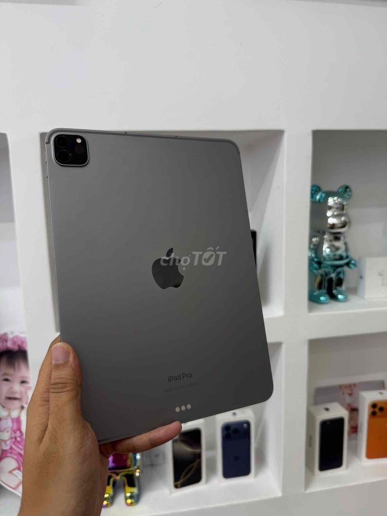 Apple iPad Pro M2 11 inch 256GB 5G likenew zin 100. Mua bán Máy tính bảng tại Quận Tân Bình Tp Hồ Chí Minh được đăng bởi Shop Trung Văn Apple Watch hình 1