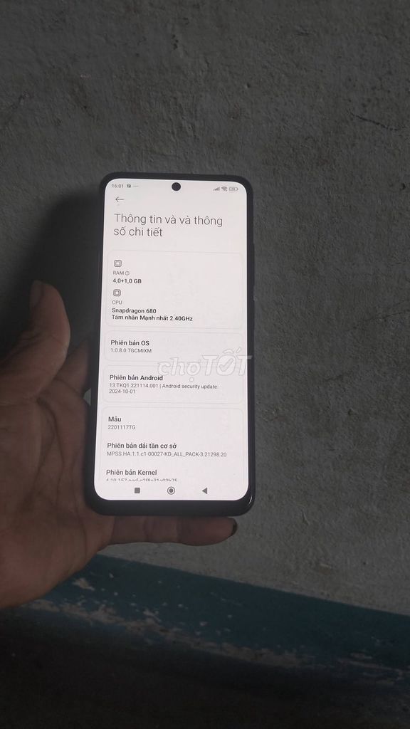 Xiaomi Redmi Note 11 4GB/64GB Đen. Mua bán Điện thoại tại Quận 1 Tp Hồ Chí Minh được đăng bởi Hội Đồ Điện Tử hình 1