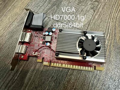 VGA HD7000 1gb/ddr5/64bit hàng tháo máy bộ HP,dell