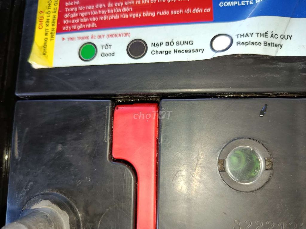 Bình Ắc Quy 12V_70Ah. Mua bán Phụ tùng xe tại Huyện Châu Phú An Giang được đăng bởi Tấn Phát hình 2