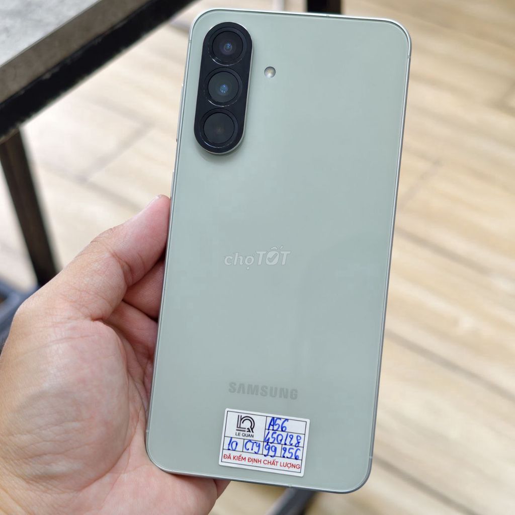 Galaxy A56 5G 💚 Awesome Olive nổi bật, dùng mượt. Mua bán Điện thoại tại Quận 10 Tp Hồ Chí Minh được đăng bởi Lê Quân Mobile hình 1