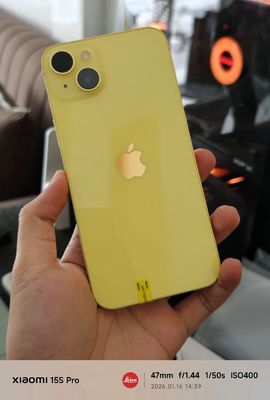 iPhone 14 Plus 128GB QT Vàng 2 sim vật lý