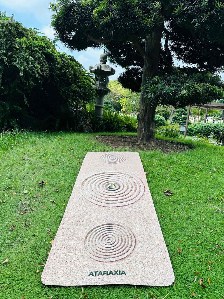 Thảm yoga da lộn cao su tự nhiên(special designed)