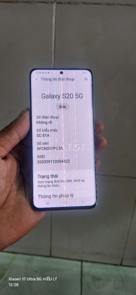 Note 8 ko nhận sim coi như main  bán xác ae lấy về. Mua bán Điện thoại tại Quận 12 Tp Hồ Chí Minh được đăng bởi Lý Thanh hieu hình 1
