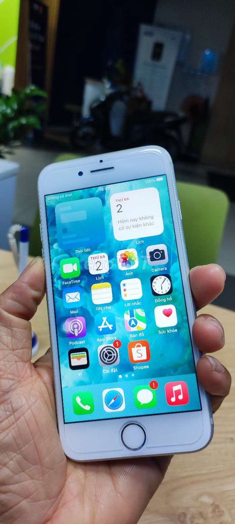 Apple iPhone 7 Bạc Đã sử dụng. Mua bán Điện thoại tại Huyện Củ Chi Tp Hồ Chí Minh được đăng bởi tài phát  hình 1