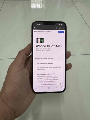 Iphone 13 Pro Max 128gb Gold Qte keng nguyên zin