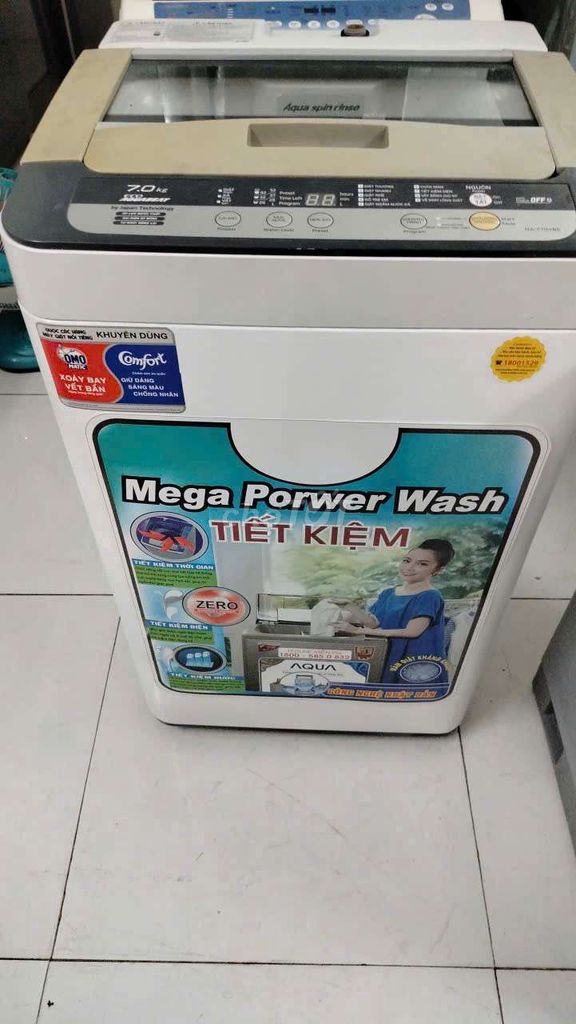 Máy giặt Panasonic 7kg tiết kiệm điện. Mua bán Máy giặt tại Quận 7 Tp Hồ Chí Minh được đăng bởi Điện Lạnh Giá Tốt hình 1