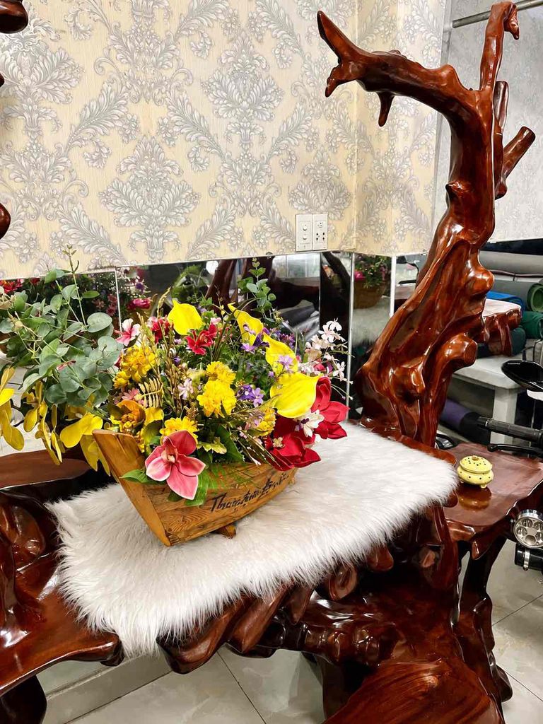 Khung gỗ mỹ nghệ Gỗ Sang trọng. Mua bán Cây cảnh, đồ trang trí tại Quận Bình Tân Tp Hồ Chí Minh được đăng bởi Chau thị Trang hình 1