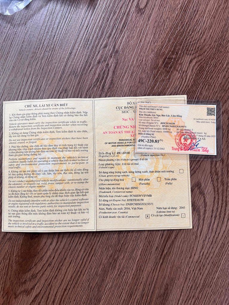 hino fc đời 2016 tải 6 thùng full inox 5m7.. Mua bán Xe tải, xe ben tại Huyện Trảng Bom Đồng Nai được đăng bởi Minh Hậu hình 11