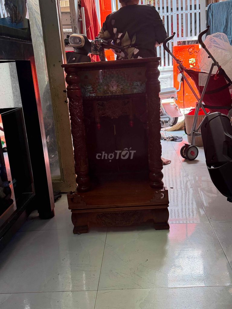 Bàn thờ Gỗ Nâu 79x48x48. Mua bán Nội thất, đồ gia dụng khác tại Quận 4 Tp Hồ Chí Minh được đăng bởi mimi hình 1