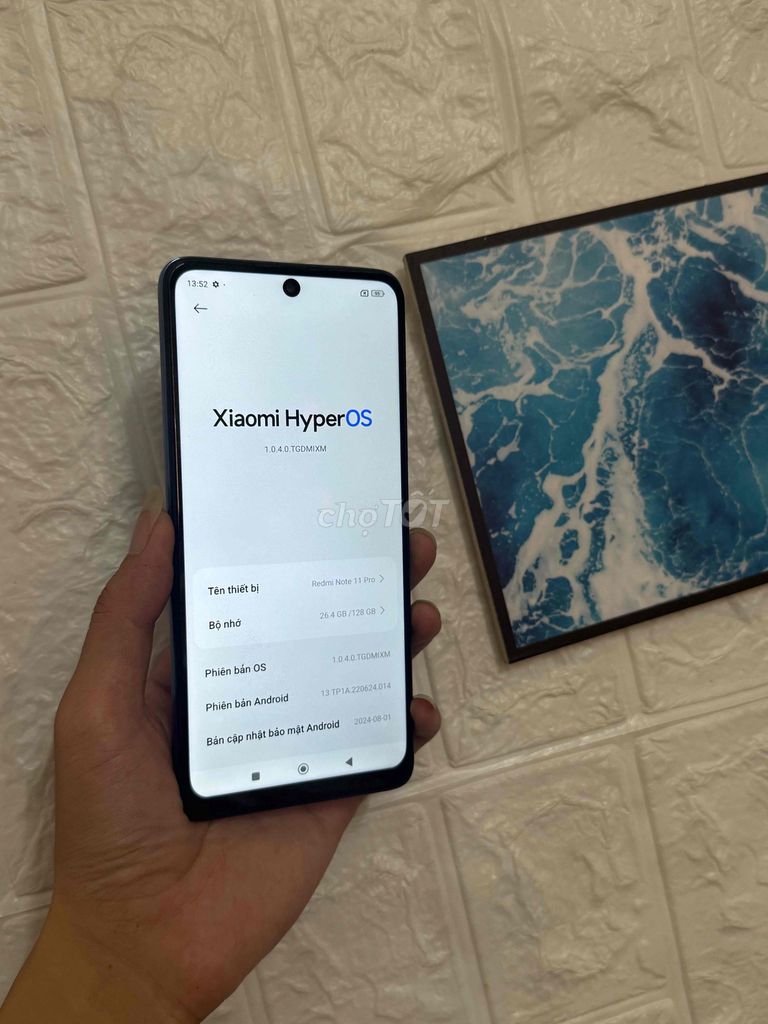 Xiaomi Redmi Note 11 Pro 8GB/128GB Đa màu. Mua bán Điện thoại tại Quận Ba Đình Hà Nội được đăng bởi NGUYỄN LUYỆN Mobile hình 1