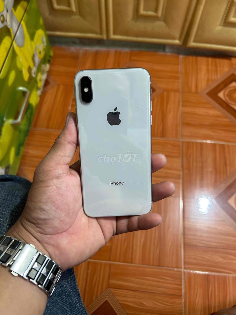 Apple iPhone X 64GB Trắng Đã dùng. Mua bán Điện thoại tại Thành phố Tam Kỳ Quảng Nam được đăng bởi Lê Ân Tx hình 1