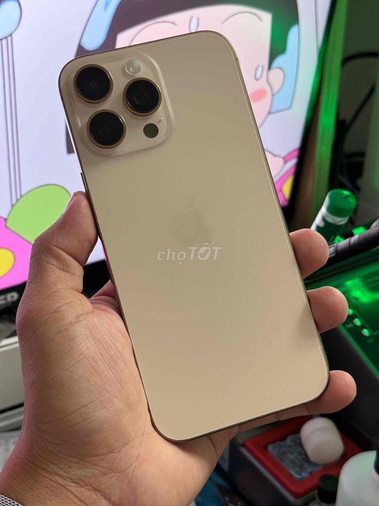Apple iPhone 16 Pro Max 256GB Vàng. Mua bán Điện thoại tại Quận Cái Răng Cần Thơ được đăng bởi thanh thanh hình 1
