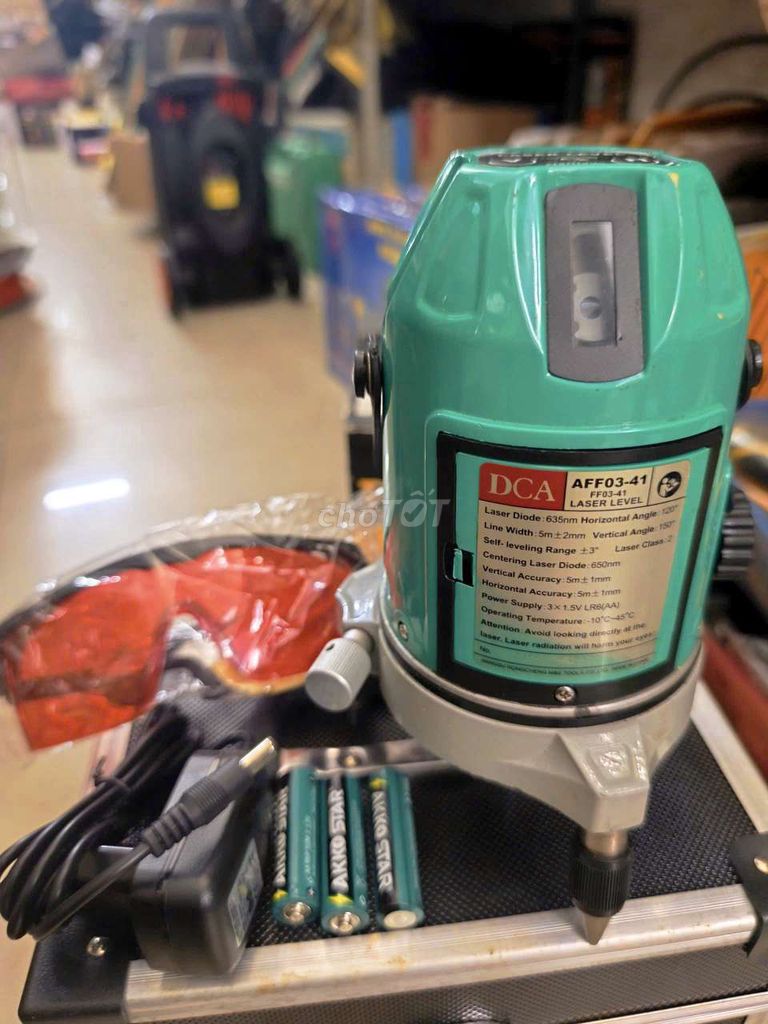Máy cân mực laser DCA AFF03-41 5 tia đỏ. Mua bán Đồ chuyên dụng, Giống nuôi trồng tại Quận Ninh Kiều Cần Thơ được đăng bởi Duy Nguyễn Cần Thơ 127 Châu Văn Liêm  hình 1