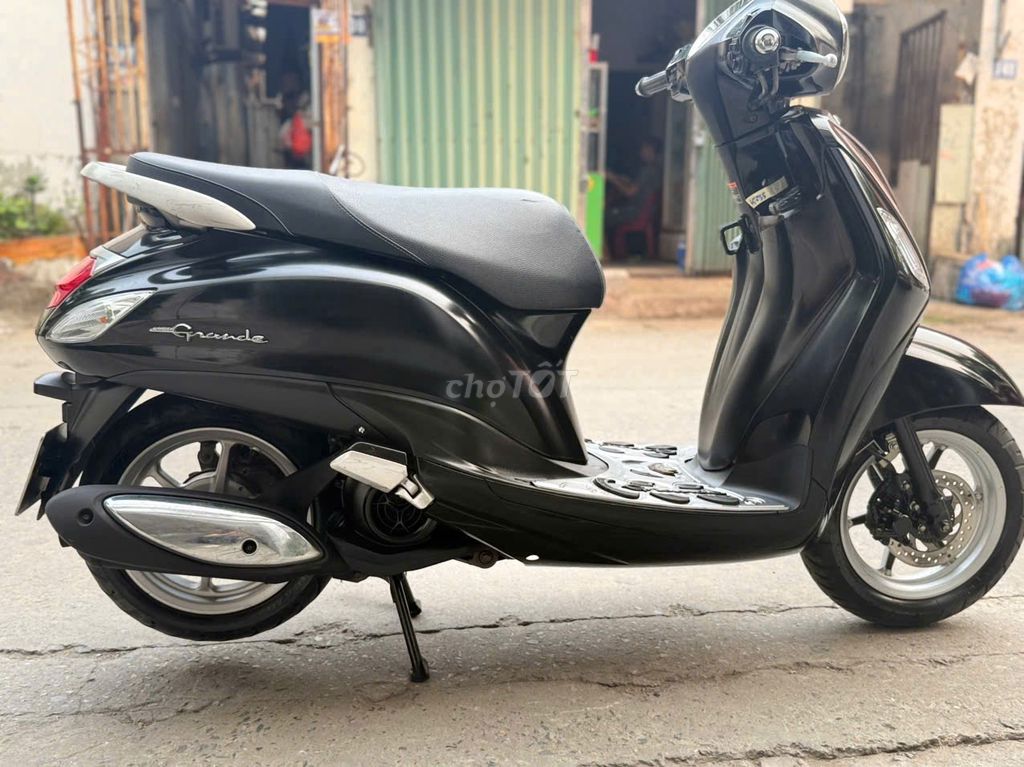 Yamaha Grande Black, 2021, тормоза с АБС, автономные, бесшумные