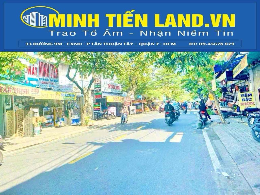 Bán nhà góc hai mặt tiền đường Lâm Văn Bền Quận 7