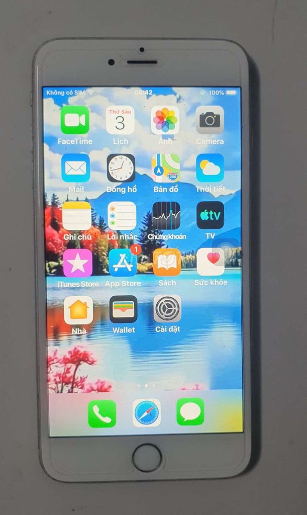 Apple iPhone 6 Plus 16GB Bạc. Mua bán Điện thoại tại Huyện Hóc Môn Tp Hồ Chí Minh được đăng bởi NGUYÊN VĂN GHI hình 1