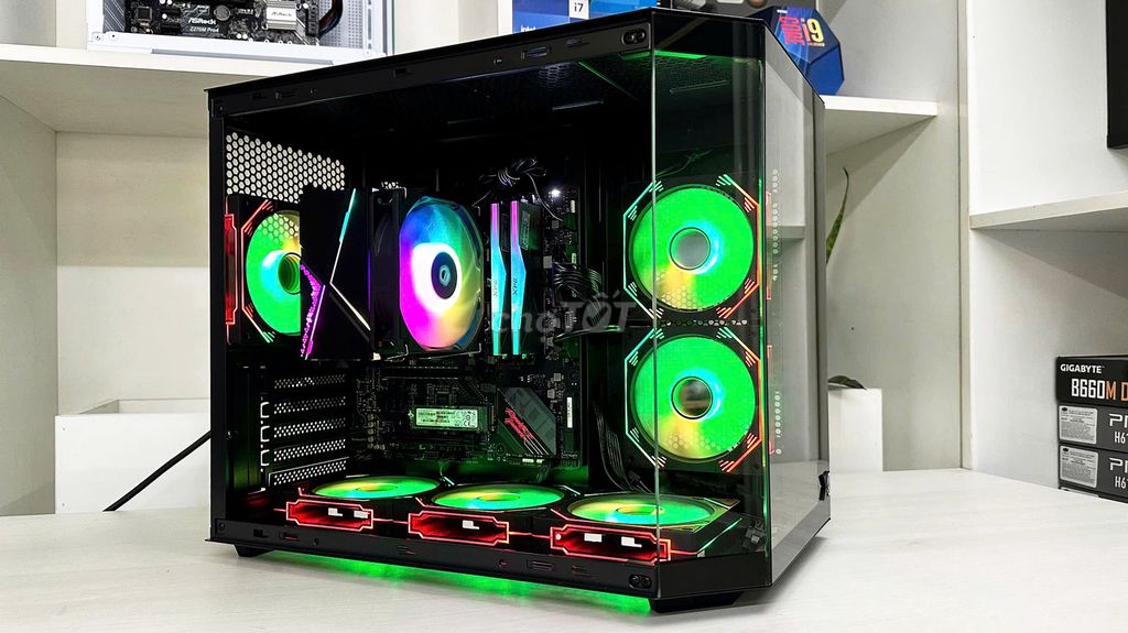 THÙNG PC ĐỒ HỌA MẠNH MẼ I5 14600KF 32G VGA 3060. Mua bán Máy tính để bàn tại Quận Hải Châu Đà Nẵng được đăng bởi Thiên An  hình 1