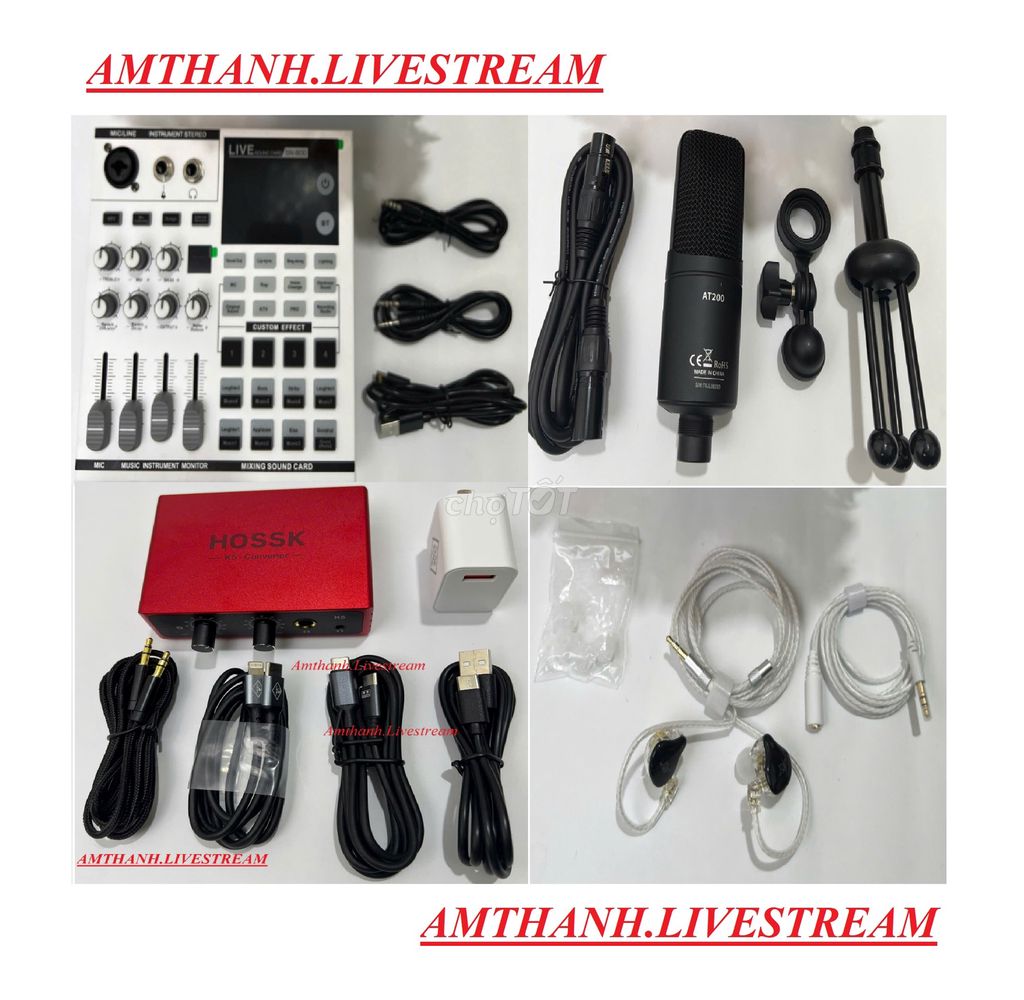 Bộ hát livestream HOSSK K5. Mua bán Tivi, Âm thanh tại Huyện Mê Linh Hà Nội được đăng bởi Khánh Nguyễn hình 1
