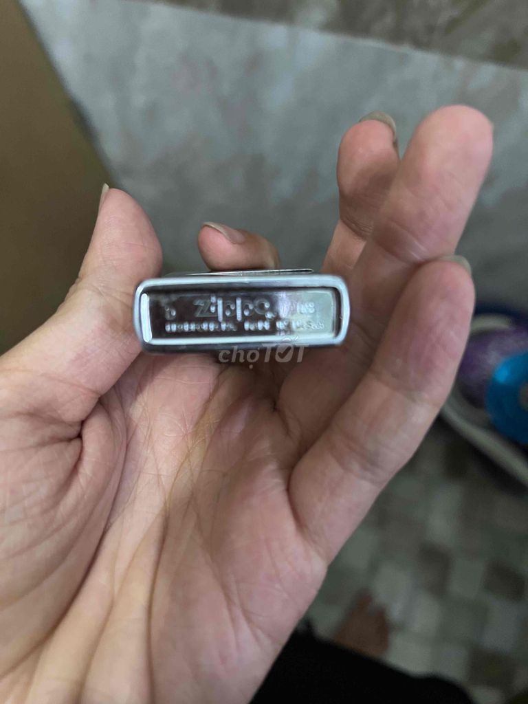 Bật lửa Zippo Kim loại Bạc Cổ điển. Mua bán Đồ sưu tầm, đồ cổ tại Quận Thanh Khê Đà Nẵng được đăng bởi tuấn hình 1