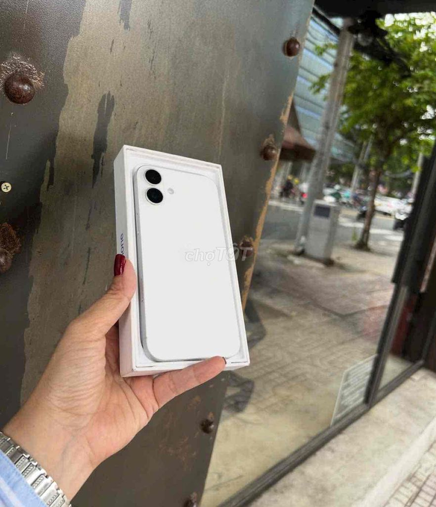 iphone 16-256gb trắng zp/a pin90 zin áp suất. Mua bán Điện thoại tại Quận 3 Tp Hồ Chí Minh được đăng bởi Nam Á Mobile hình 1